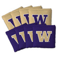 Washington Huskies Ncaa Dual Sided Pro Stop Slide Cornhole Bags
