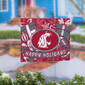 Washington State University Yard Sign Happy Holidays 24 X 18