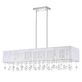 Chrome Finished Stainless Steel 17 Light Chandelier