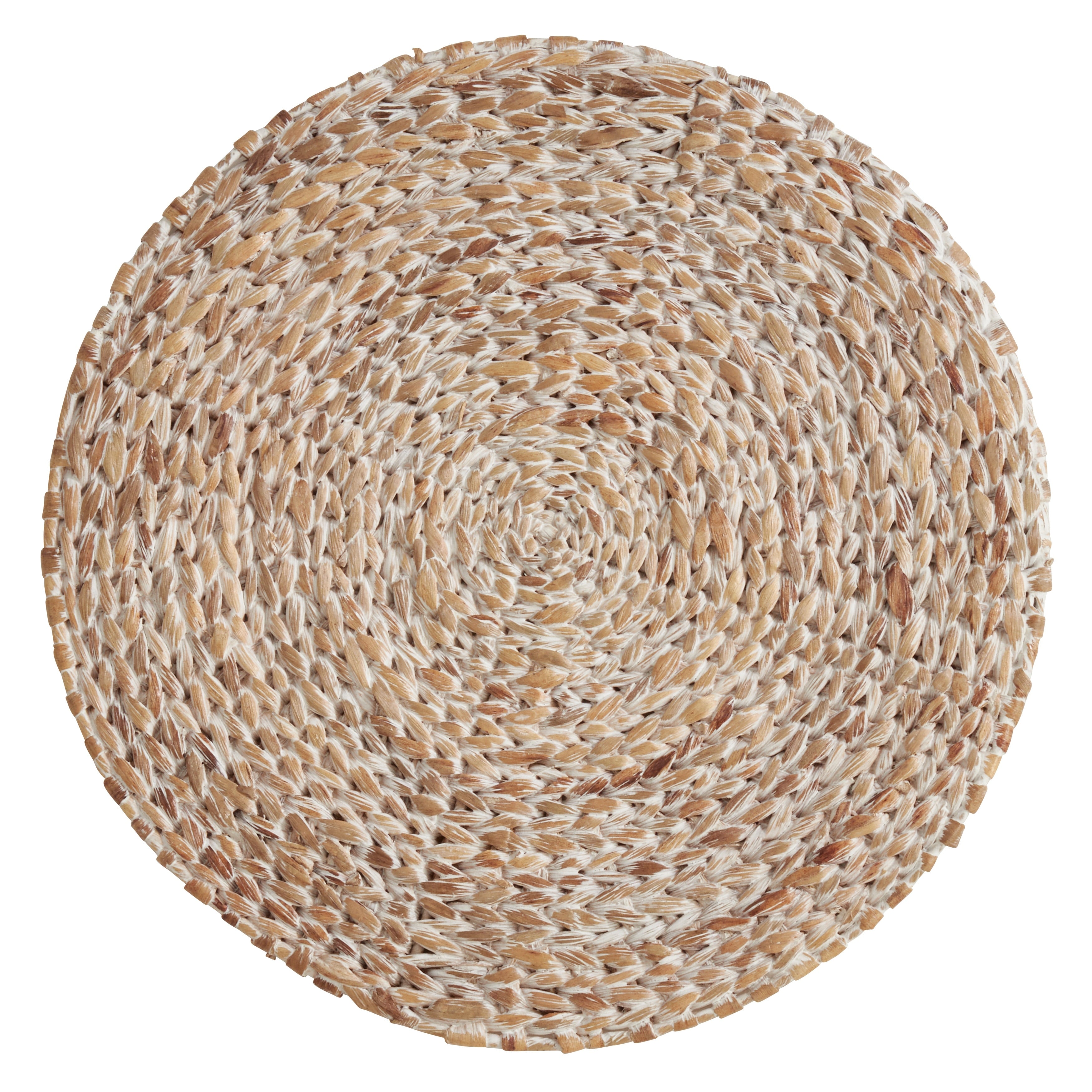 Saro Lifestyle Water Hyacinth Woven Placemats Set Of 4