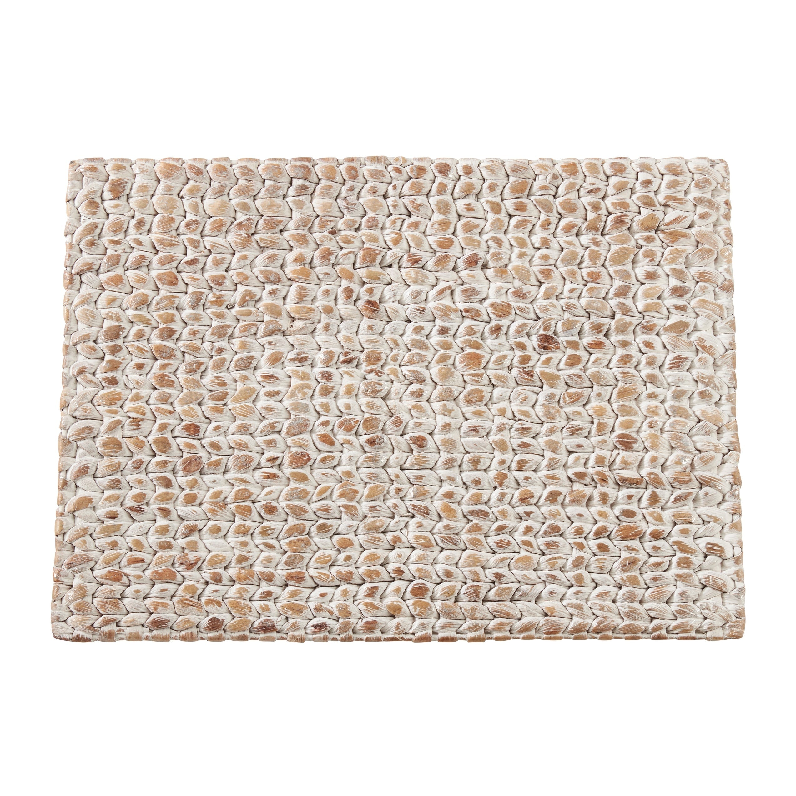 Water Hyacinth Woven Placemats Set Of 4 14 X19