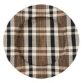 Water Hyacinth Woven Plaid Chargers Set Of 4
