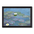 Water Lilies 1897 1899 Claude Monet Custom Framed Canvas