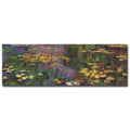Water Lillies By Claude Monet Gallery Wrapped Canvas Giclee Art 12 In X 36 In