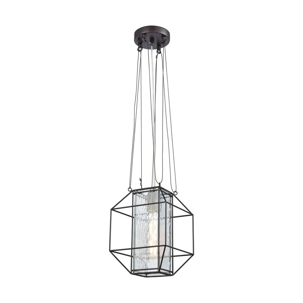 Waterbury 1 Light Pendant Oil Rubbed Bronze