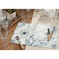 Watercolor Design Large Floral Placemats Set Of 4