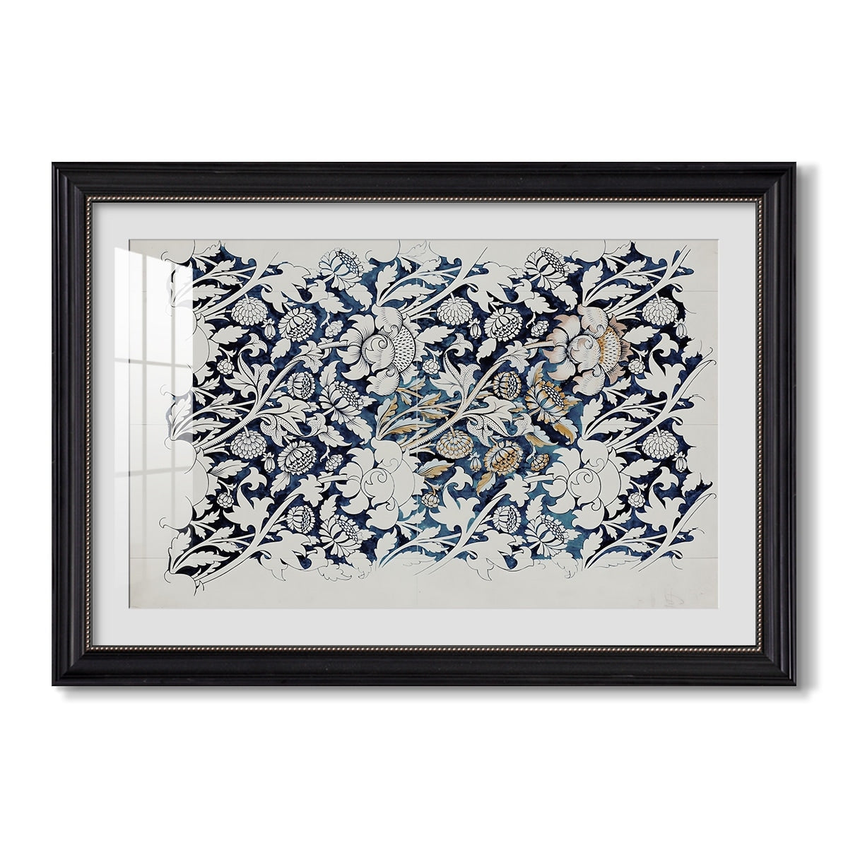 Watercolour For Printed C 1882 1883 William Morris Custom Framed Print