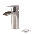 Waterfall Bathroom Faucet Single Handle Bathroom Sink Faucets