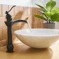 Waterfall Bathroom Sink Faucet Lead Free Single Handle One Hole Tall Body