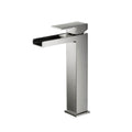 Waterfall Lead Free Solid Brass Single Handle Bathroom Vanity Sink Faucet Water Hose