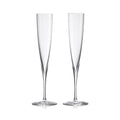 Elegance Clear 5.7Oz. Champagne Trumpet Flute Set Of 2