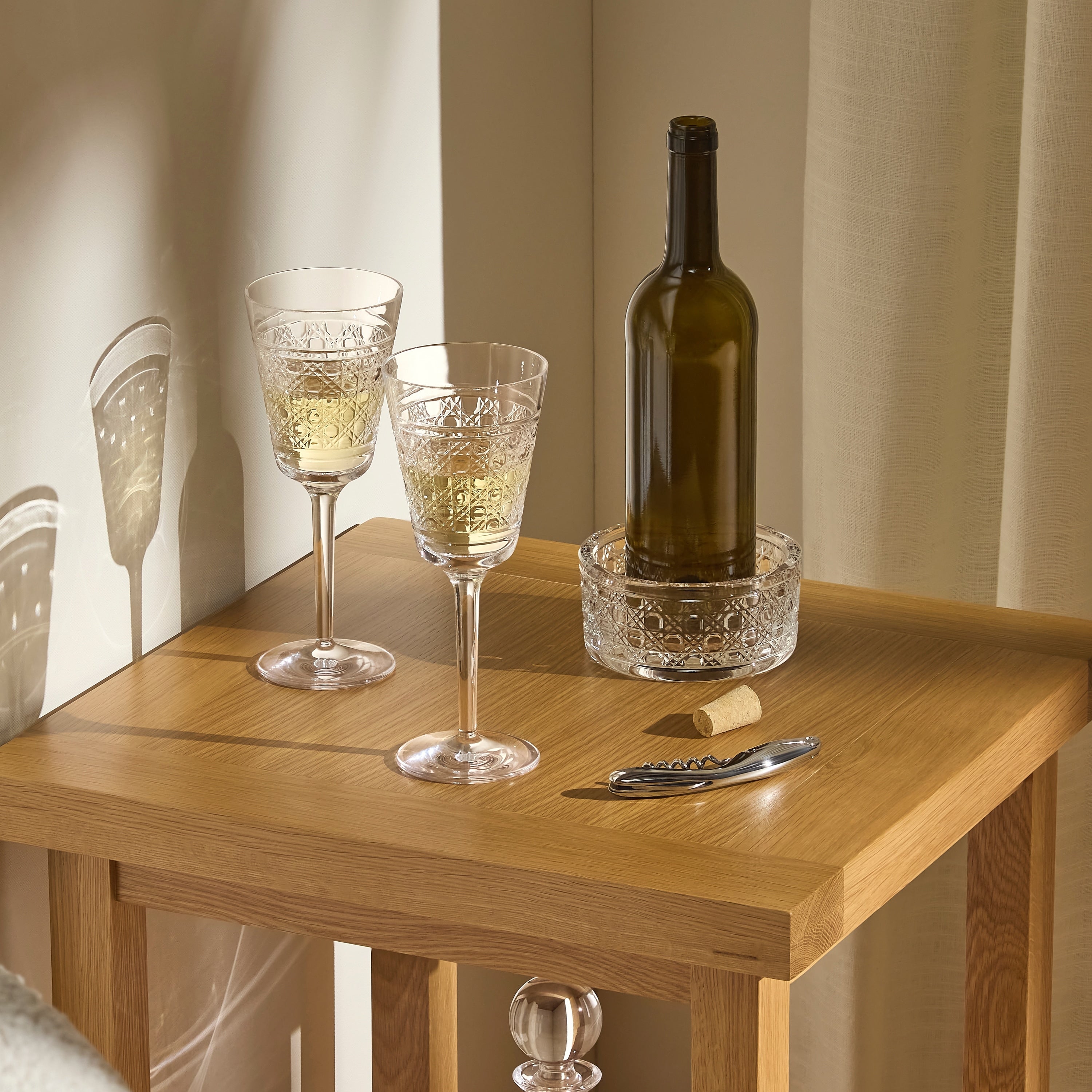 Waterford Opulence Bottle Coaster 5In