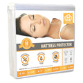 Waterproof Hypoallergenic Premium Mattress Protector White