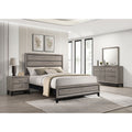 Carbon Loft Conan Grey Oak 4 Piece Bedroom Set