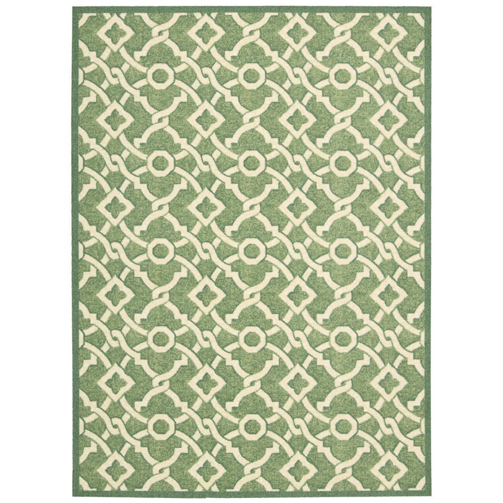 Waverly Treasures Artistic Twist Moss Area Rug By Nourison 8 X 10