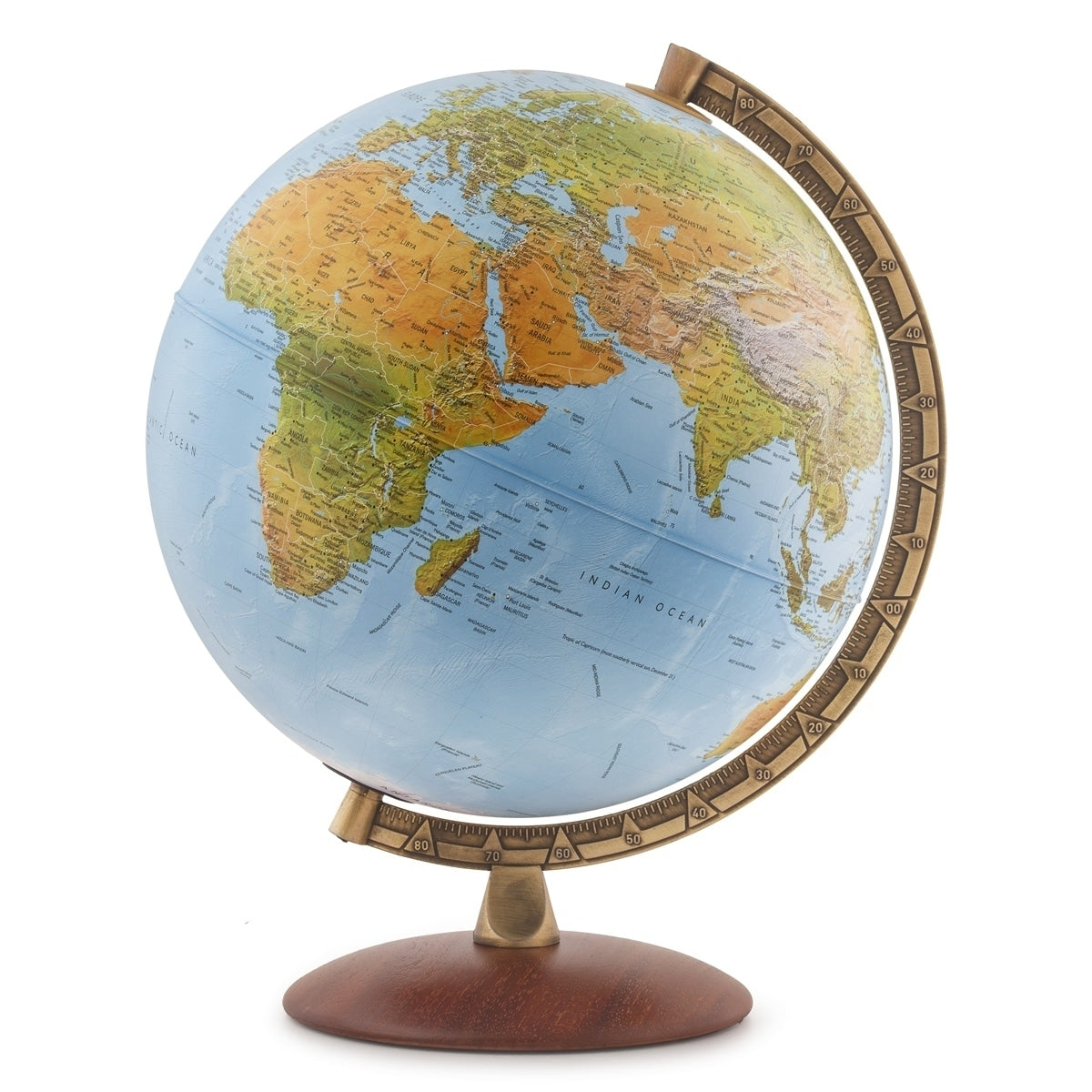 Waypoint Geographic Lugano 12 Inch Illuminated Desktop Globe 13 X12 X15