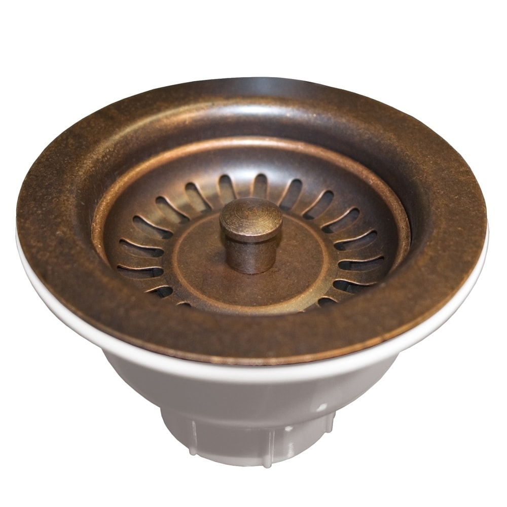 Weathered Copper 3.5 Inch Basket Strainer