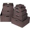 Weave 9 Piece Basket Set