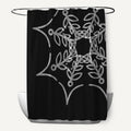Web Art Holiday Print Shower Curtain 71 X 74