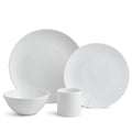 Gio White 4 Piece Fine Bone China Place Setting