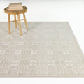 Weekes Contemporary Plaid Area Rug
