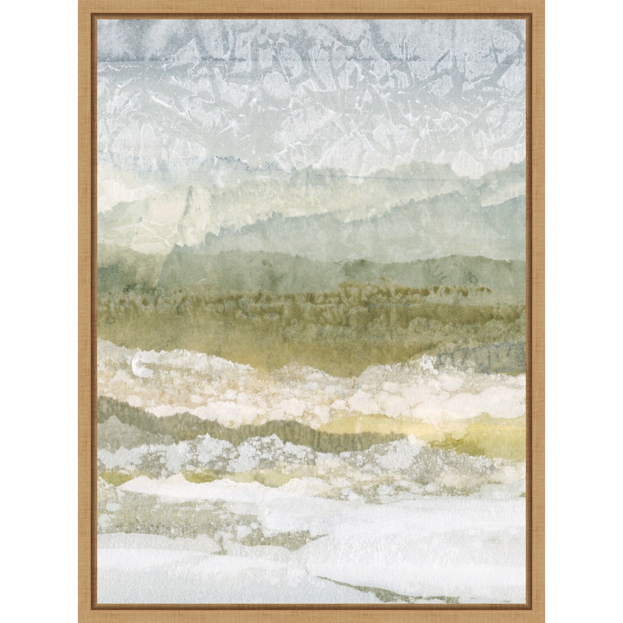 Weightless Vista 2 Portrait By Lara Eckerman Framed Canvas Wall Art