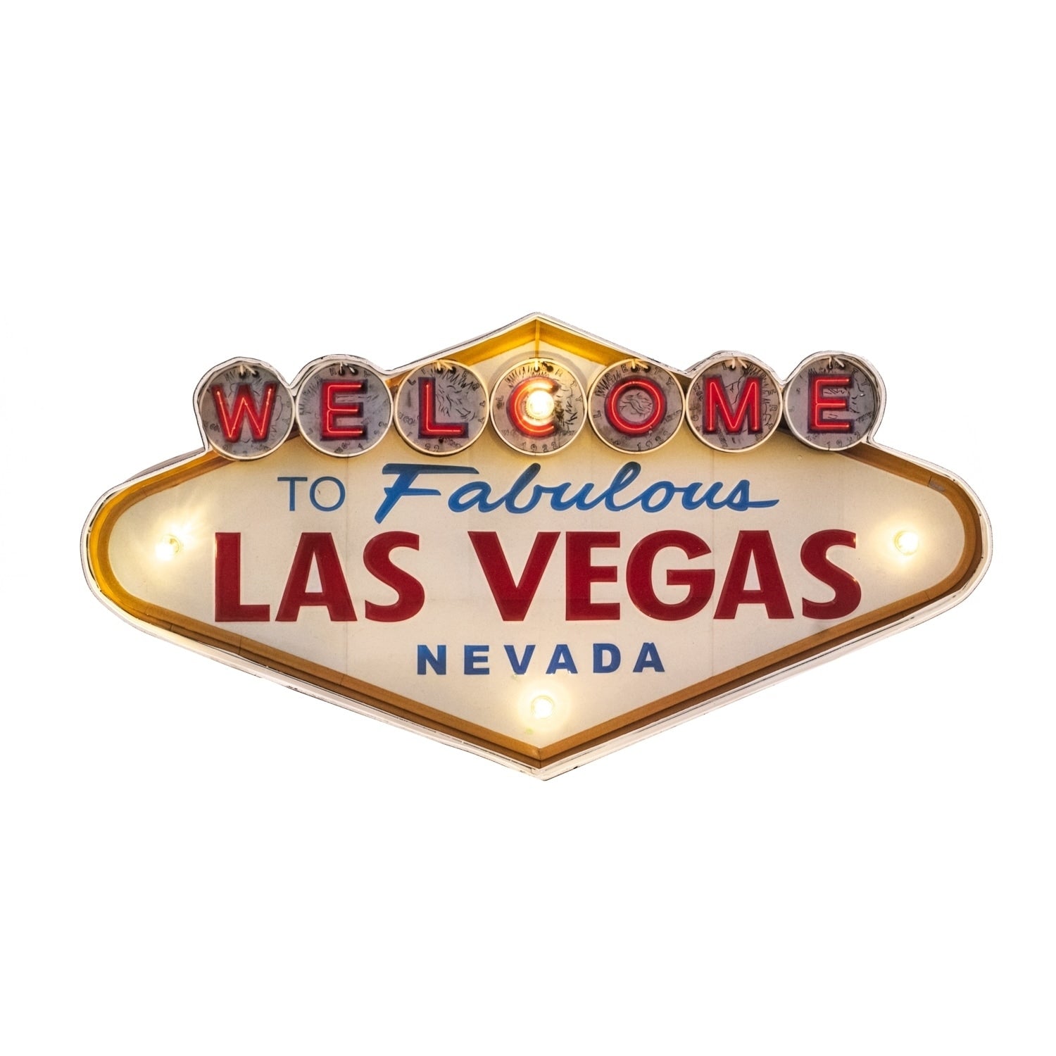 Welcome To Las Vegas Wall D Cor