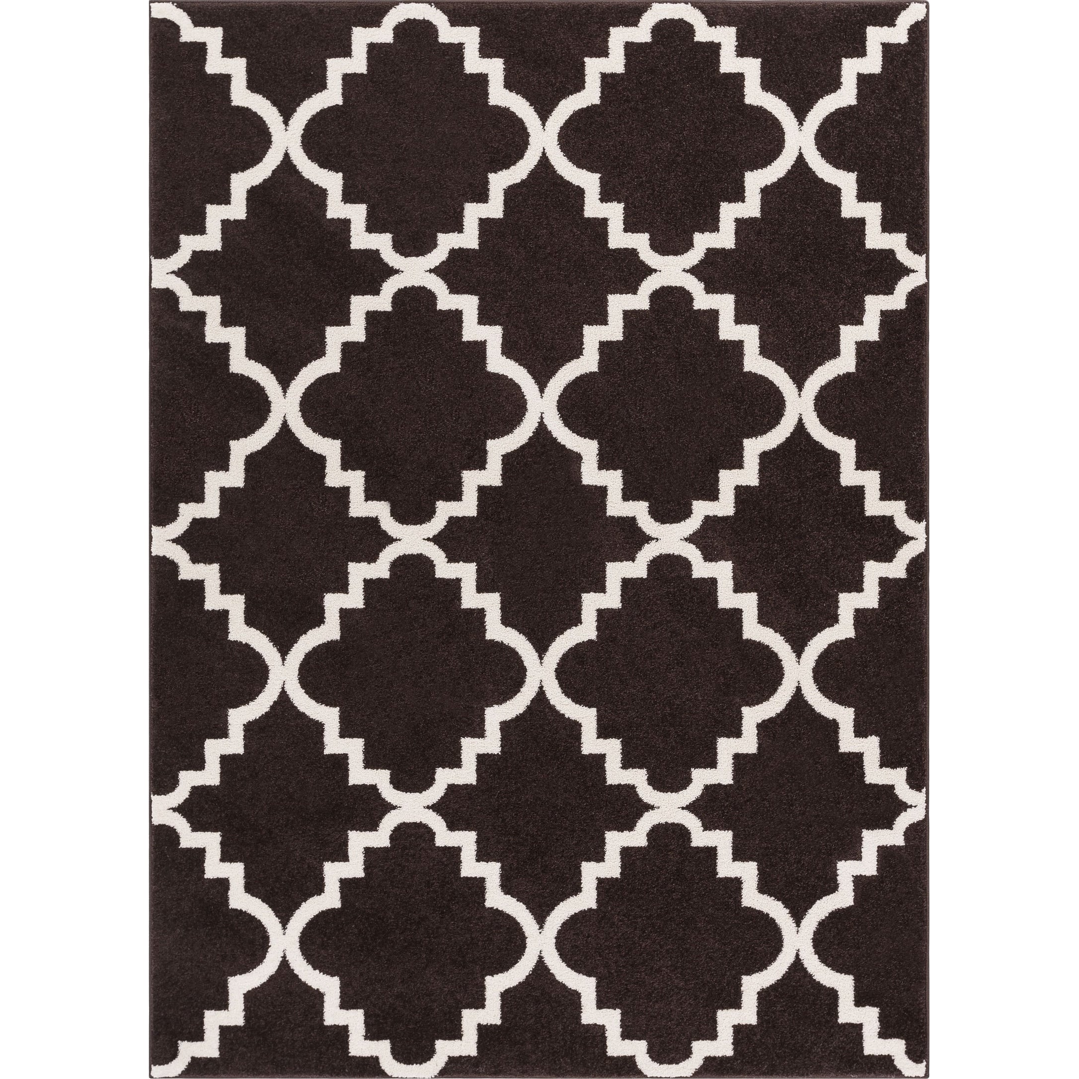Well Woven Bright Trendy Twist Iron Trellis Lattice Contemporary Moroccan Geometric Entryway Mat Area Rug 23 X 311