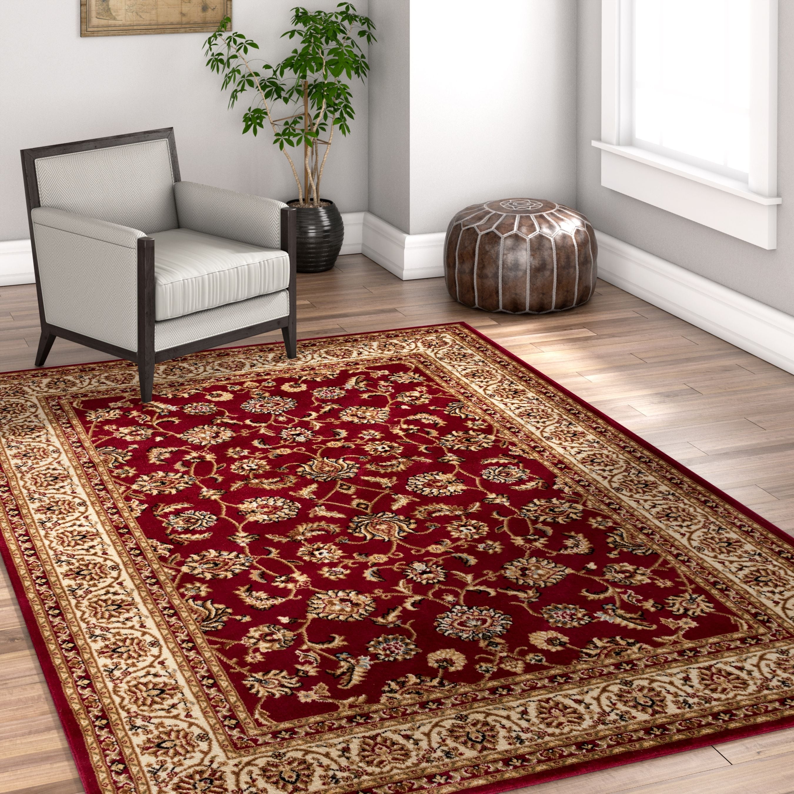 Well Woven Gwalia Traditional French Oriental Area Rug 93 X 126