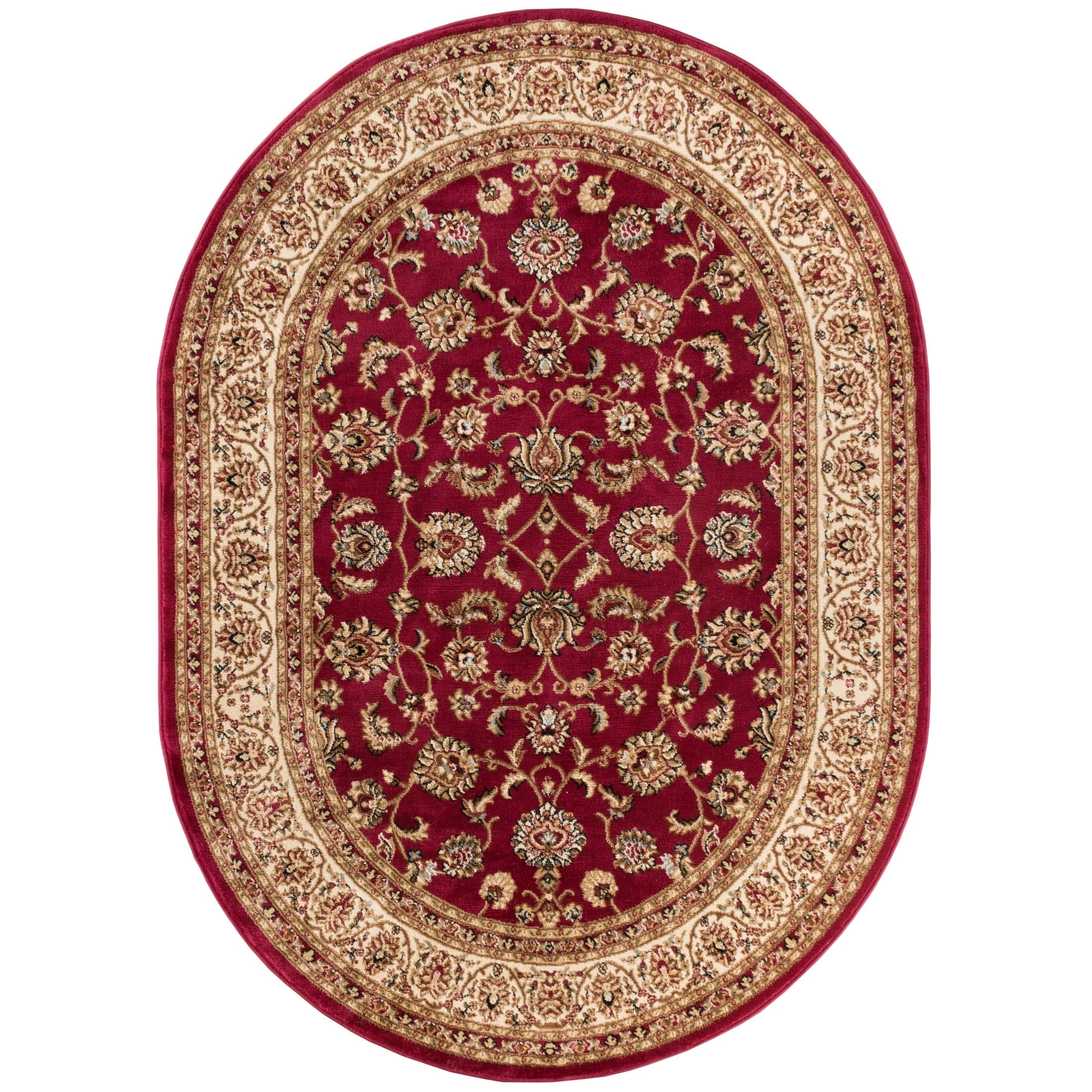 Well Woven Gwalia Traditional French Oriental Oval Rug 53 X 610