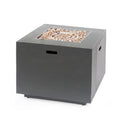 Wellington Outdoor 33 Inch Square Fire Pit By Christopher Knight Home 33.00 W X 33.00 D X 24.00 H