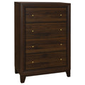 Welsley 4 Drawer Chest Of Drawers Walnut