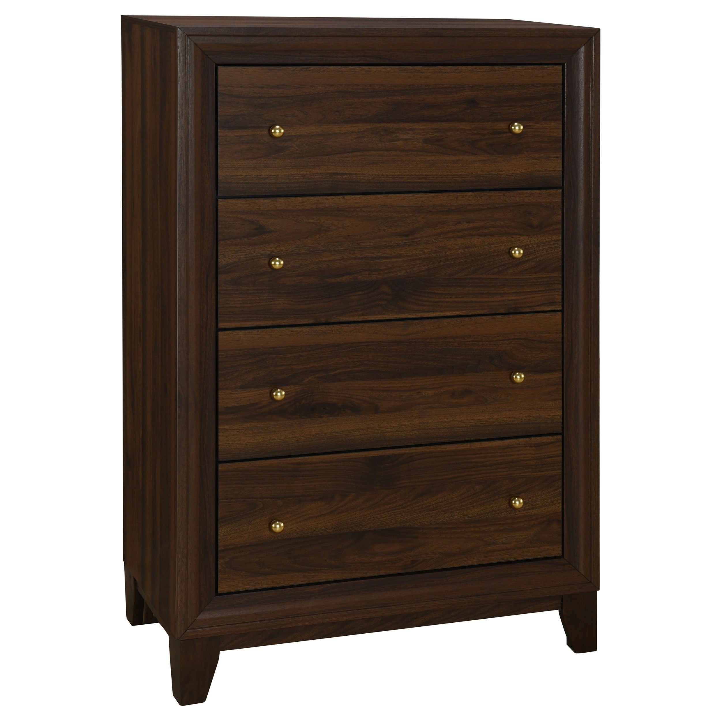 Welsley 4 Drawer Chest Of Drawers Walnut
