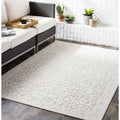 Wendell Indoor Outdoor Floral Damask Area Rug