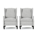 Wescott Contemporary Fabric Recliner Set Of 2 By Christopher Knight Home
