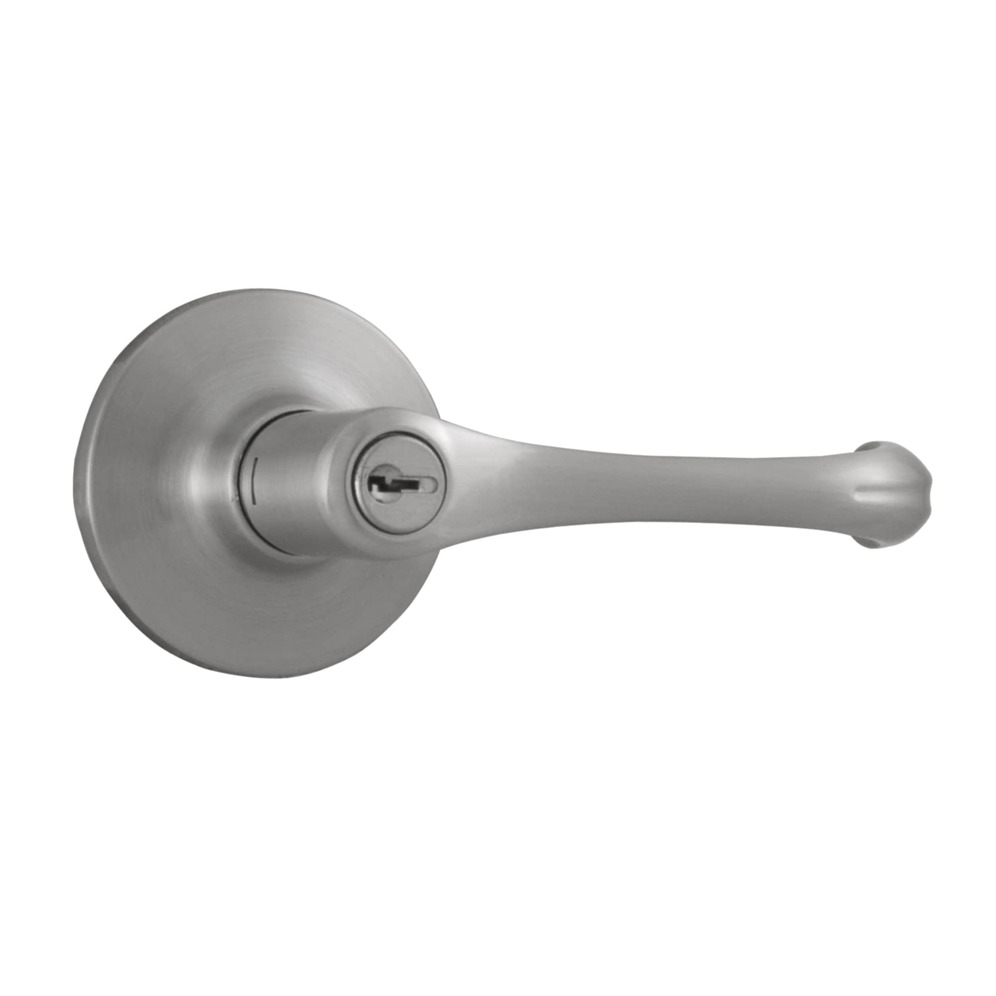 Weslock 240V Somerset Keyed Entry Door Lever Set With Reliant Rose From The Premiere Essentials Collection