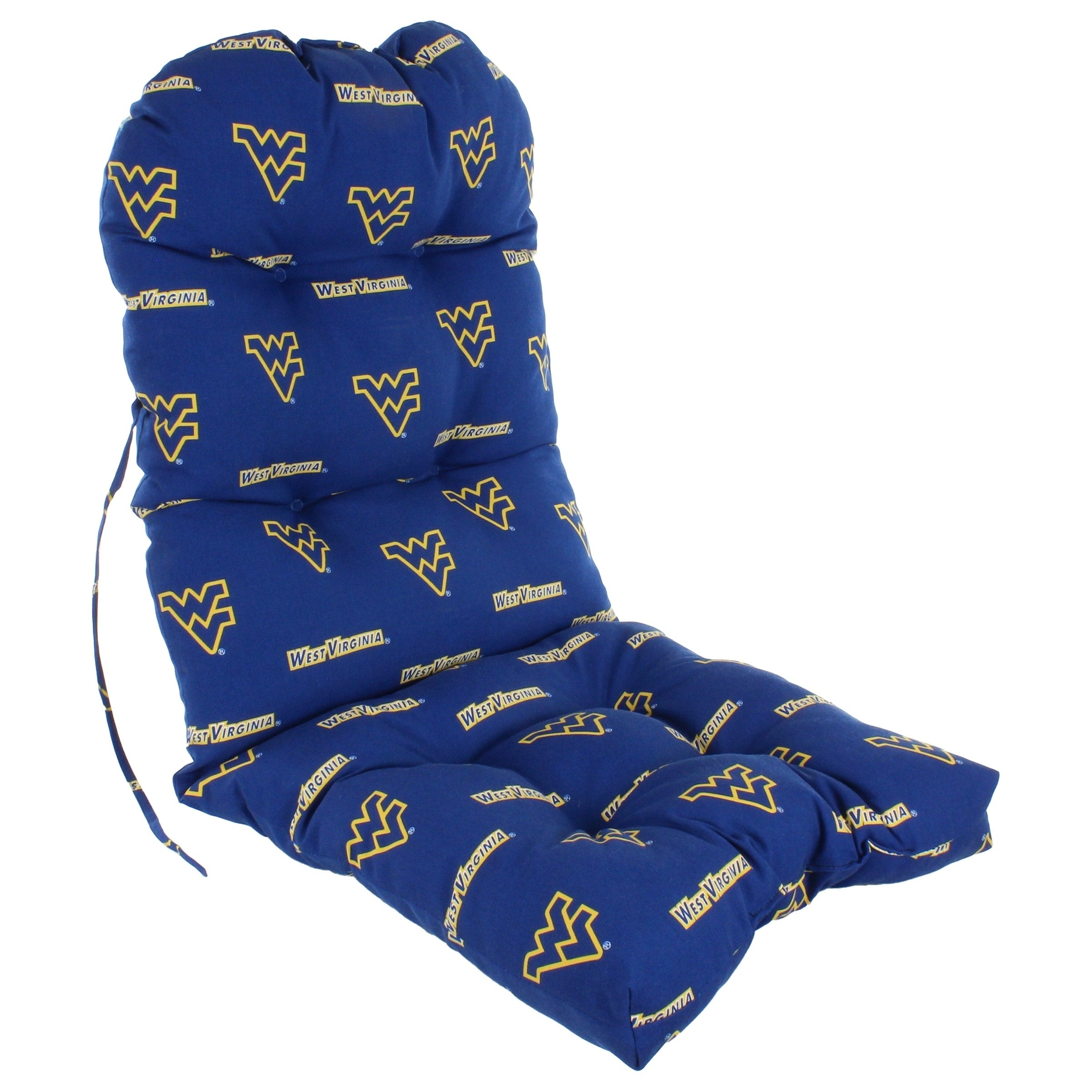 West Virginia Mountaineers Adirondack Chair Cushion N A