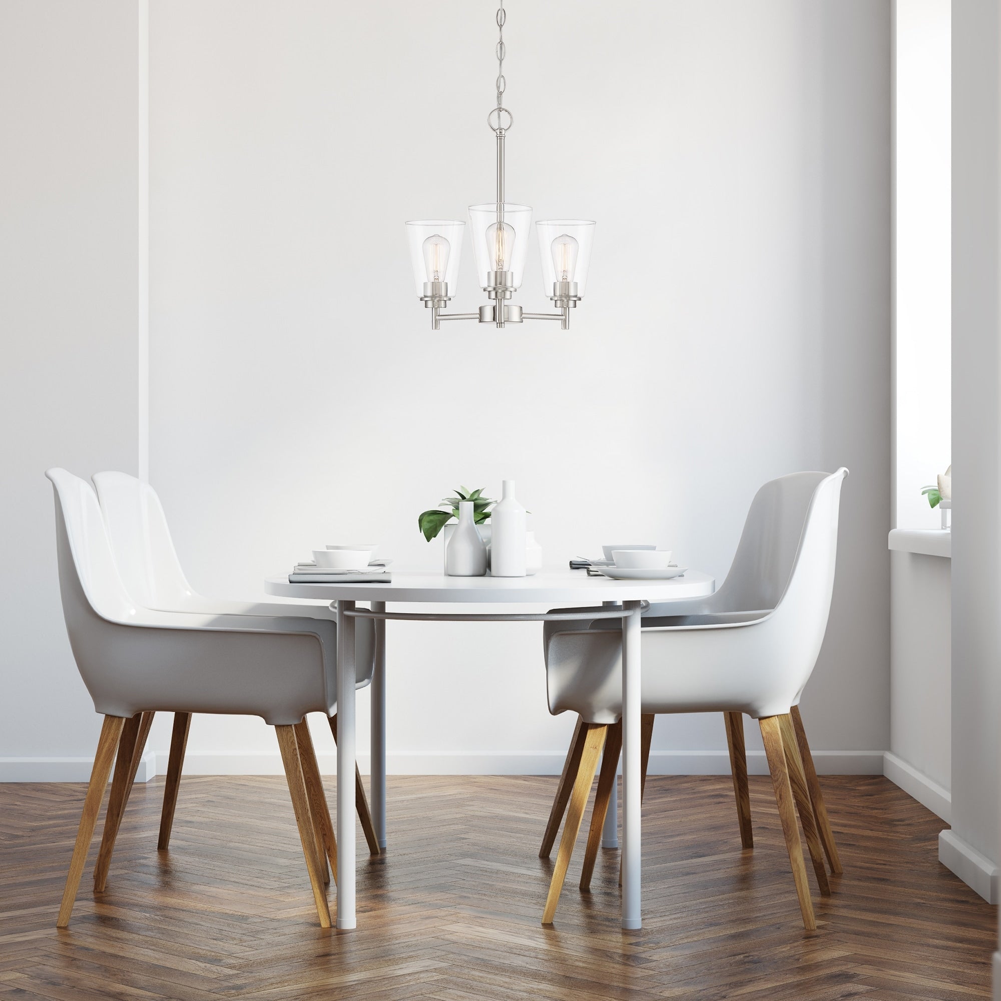 Westin 3 Light Chandelier Satin