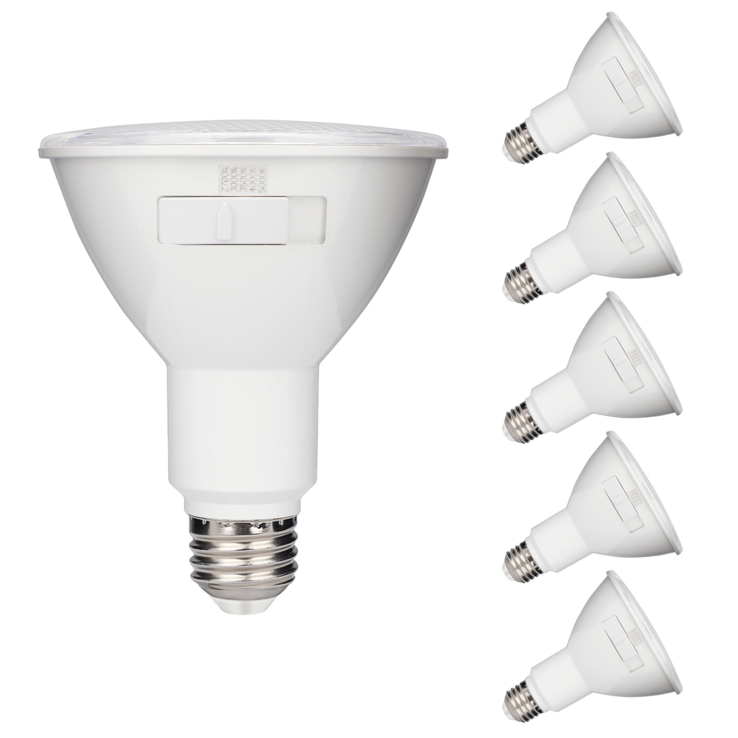 Westinghouse 11 Watt 75 Watt Equivalent Clear Par30 Flood Dimmable Led Light Bulb Medium E26 6 Pack