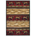 Westley Forest Parade Red Multi Area Rug