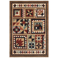Westley Homestead Brown Multi Area Rug