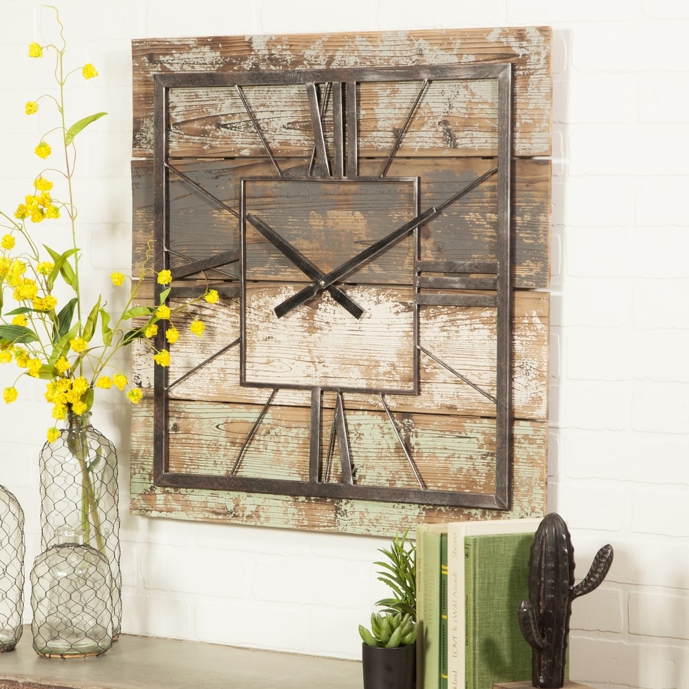 The Gray Barn Jartop Square Wall Clock