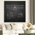 Wexford Home Bi Plane Sketch Gallery Wrapped Canvas