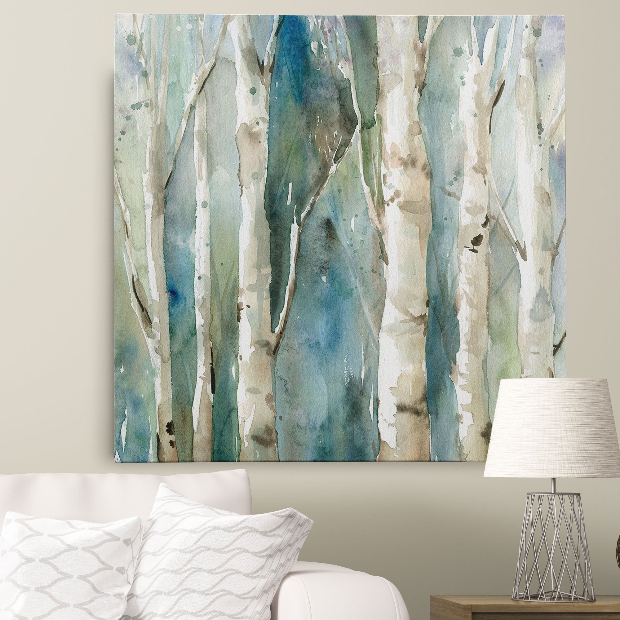 Wexford Home Carol Robinson River Birch I Canvas Wall Art