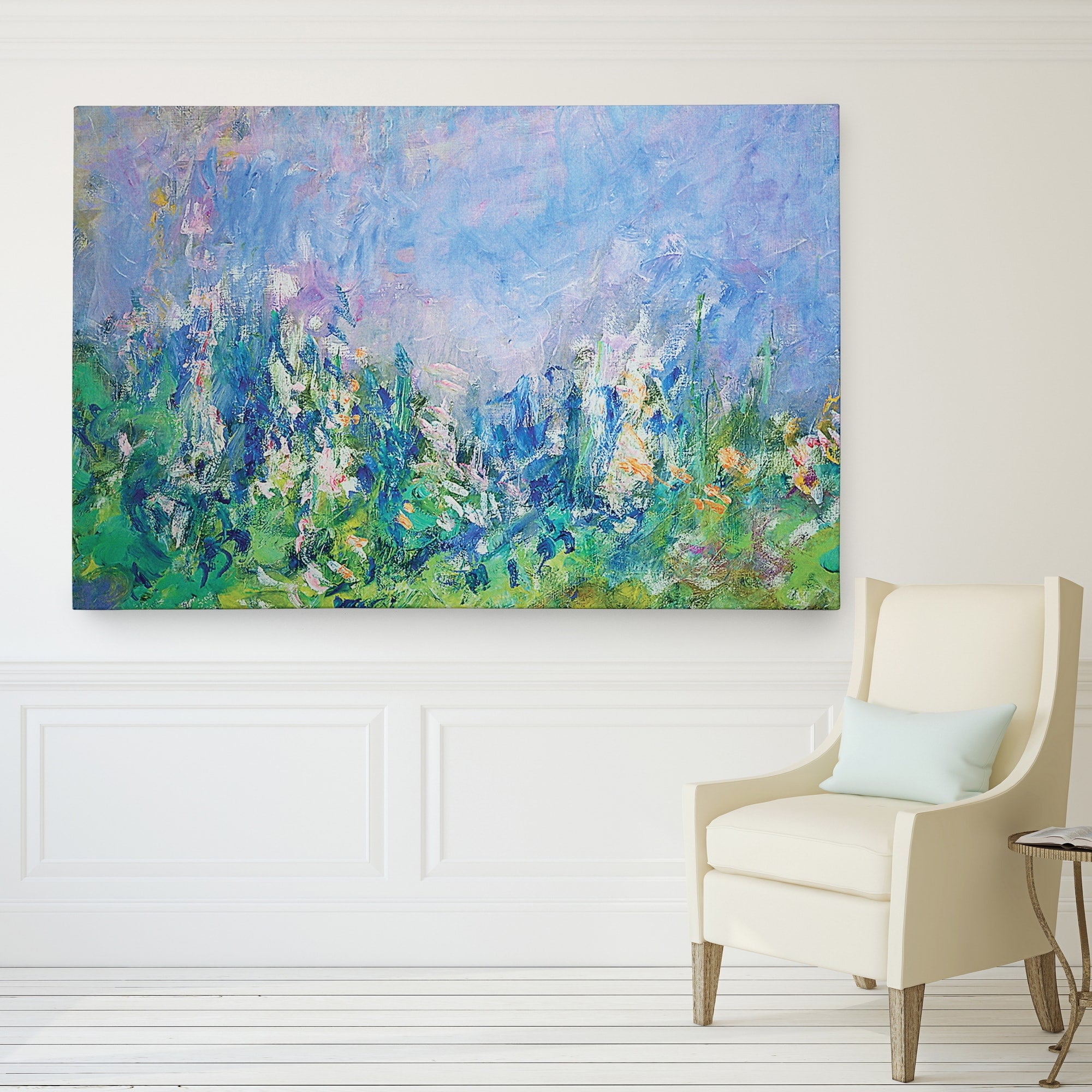 Wexford Home Claude Monet Lavender Fields Gallery Fine Art Giclee