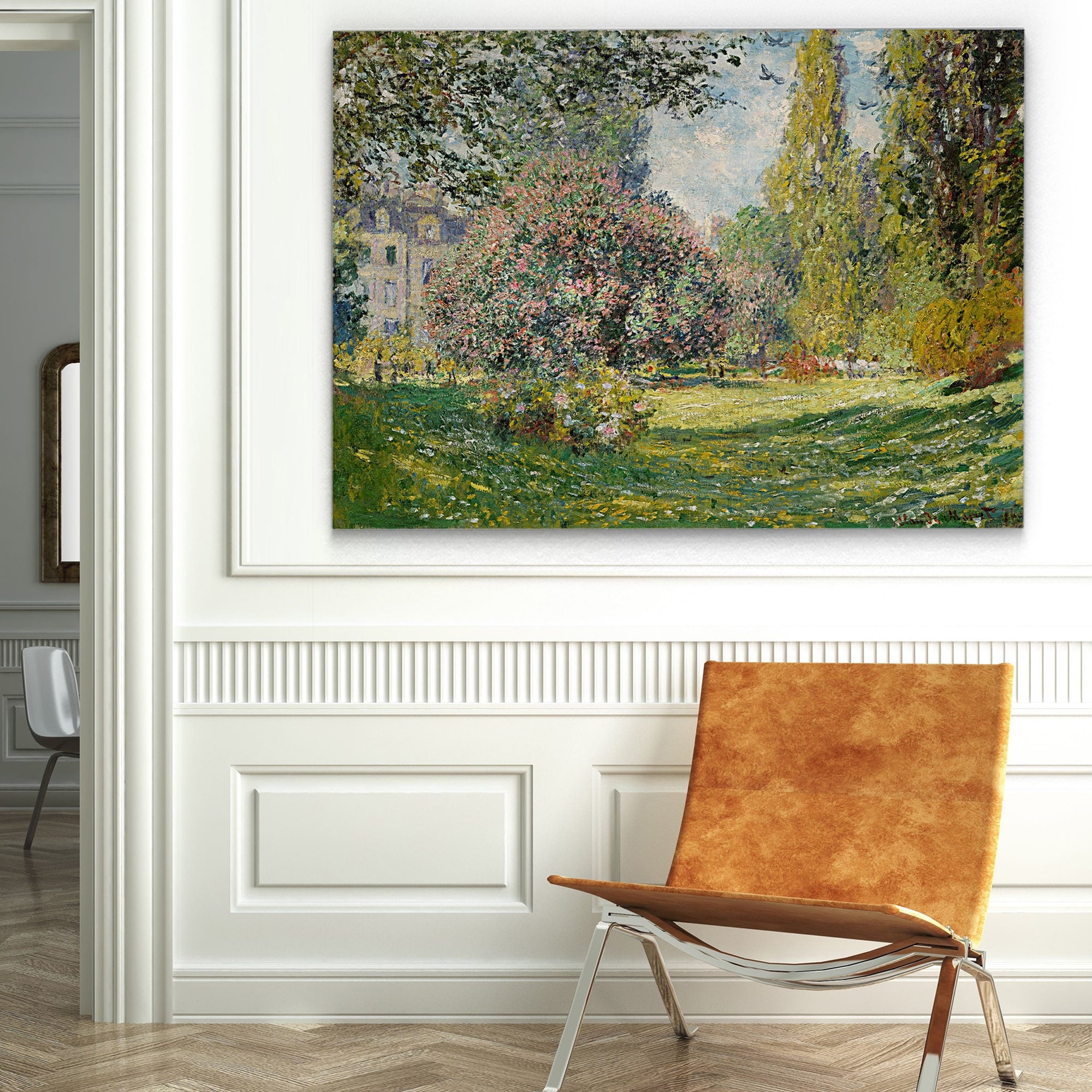 Wexford Home Parc Monceau Paris Gallery Wrapped Canvas