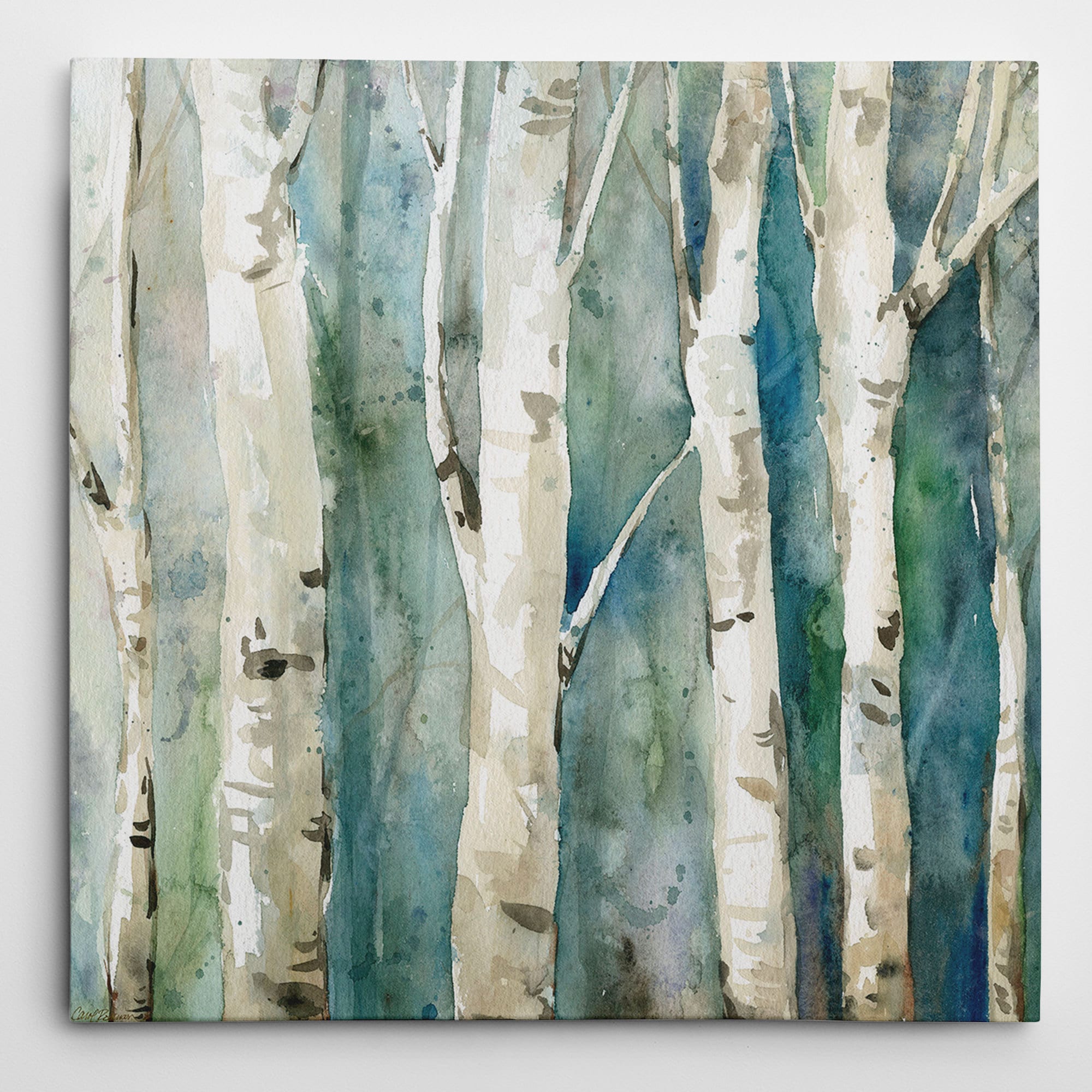 Wexford Home River Birch Ii Wrapped Canvas