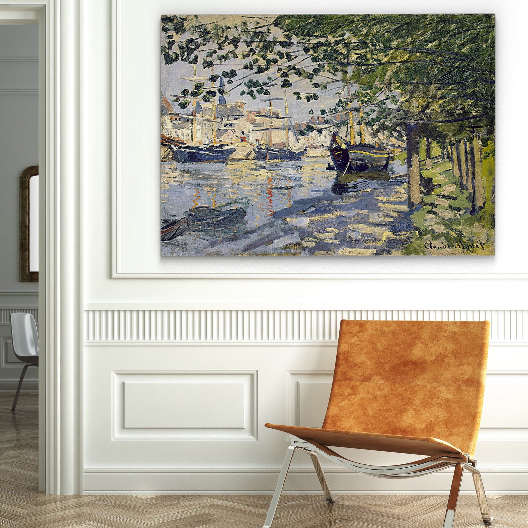 Wexford Home The Seine At Rouen Canvas Wall Art