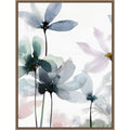 Whimsical Blossoms No. 1 By Aria K 23 X 30 In. Framed Canvas Wall Art Print