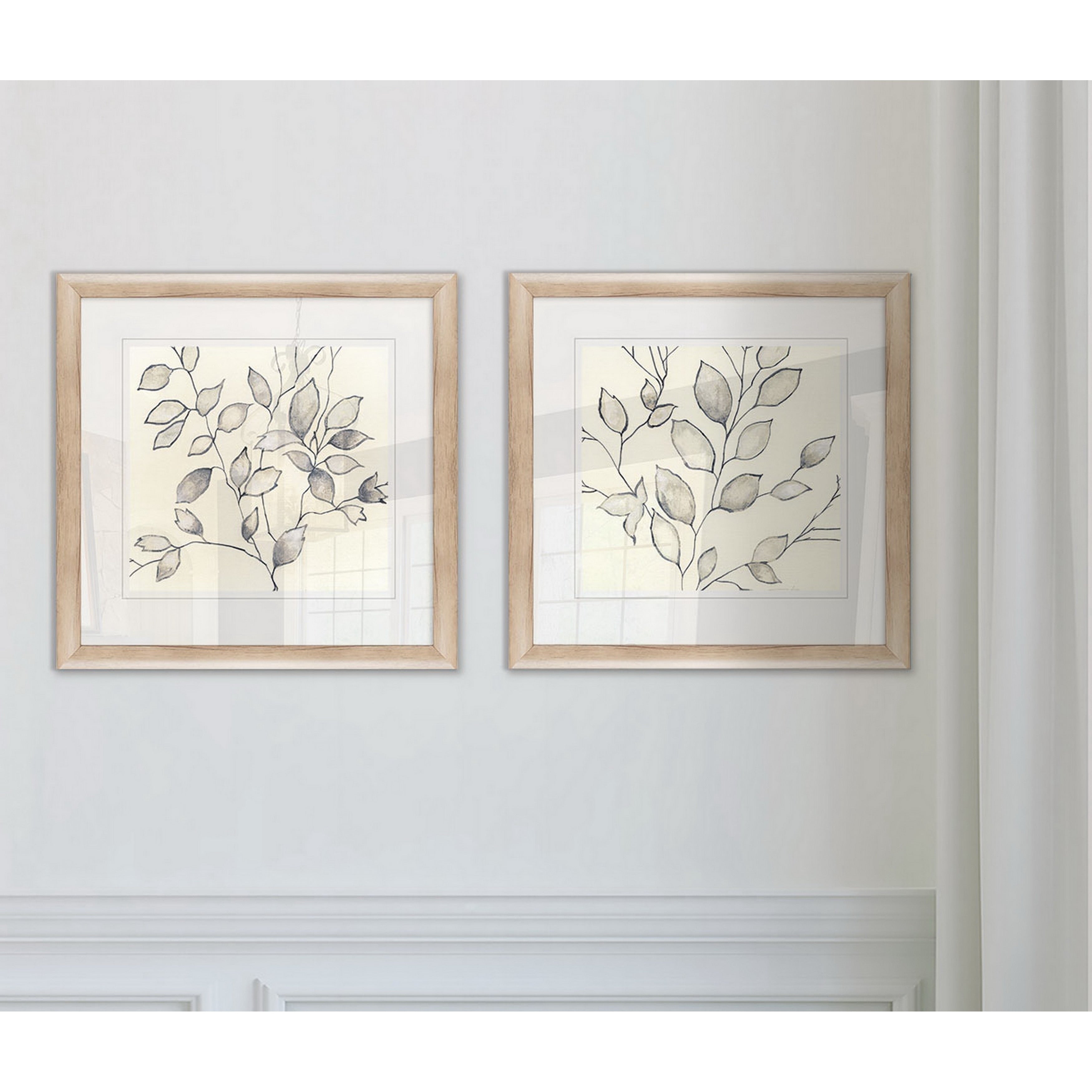 Wexford Home Whispering Leaves I Framed Art Prints Set Of 2